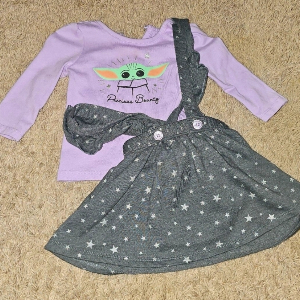 Long-Sleeve Star Wars Grogu top with jumper